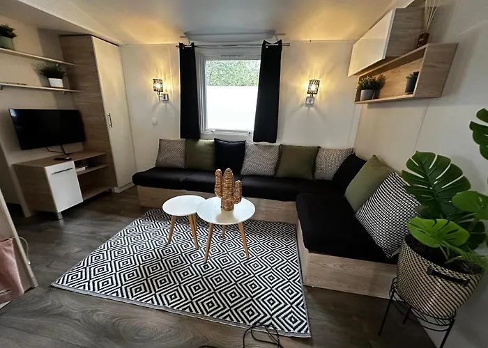 Mobil Home Grand Confort - Camping Les Oyats 4 Etoiles