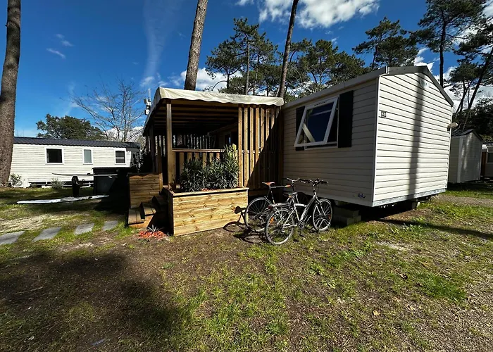 Mobil Home Grand Confort - Camping Les Oyats 4 Etoiles