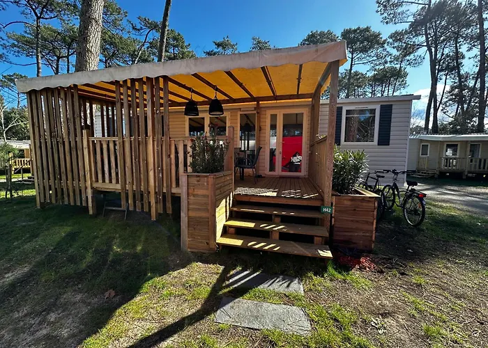 Mobil Home Grand Confort - Camping Les Oyats 4 Etoiles