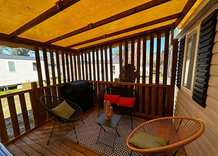 Mobil Home Grand Confort - Camping Les Oyats 4 Etoiles