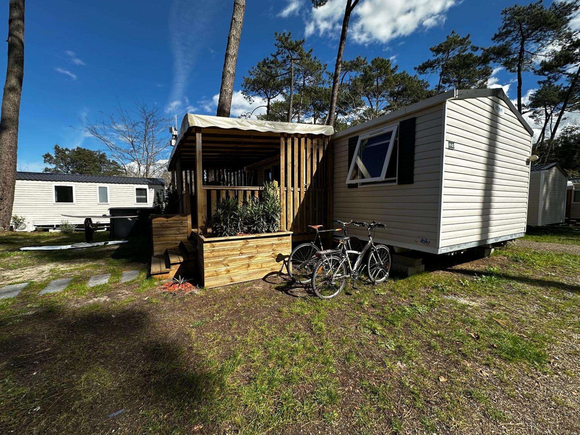 Mobil Grand Confort - Les Oyats 4 Etoiles Campingplatz Seignosse